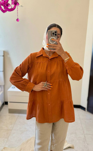 مانتو پیلی دار