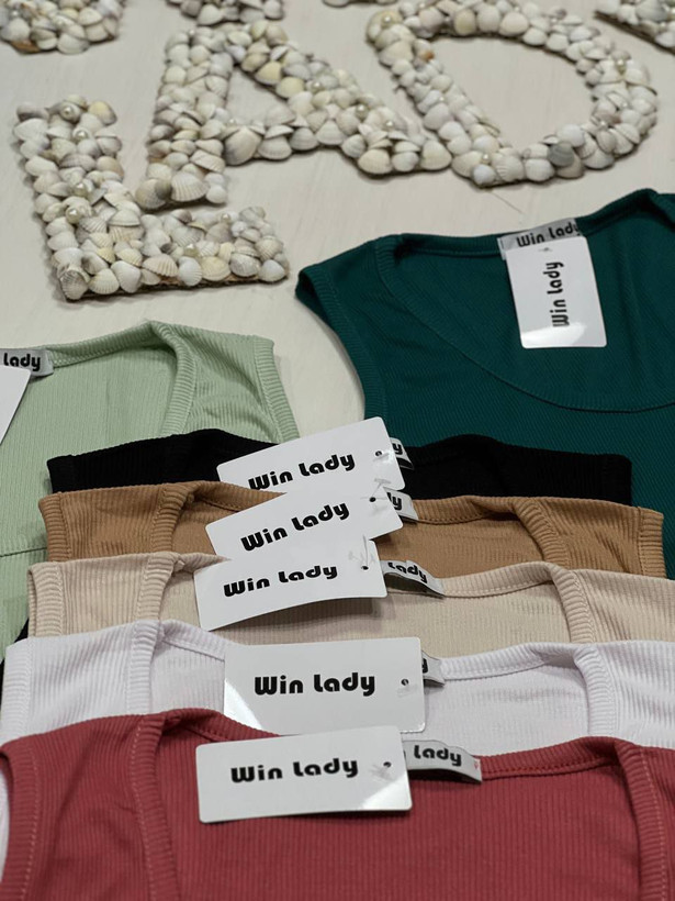 تاپ حلقه ای زنانه رنگ کرم و مشکی