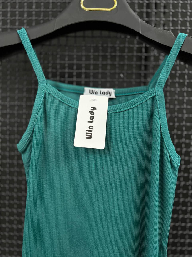 تاپ زنانه بندی سبز کله غازی