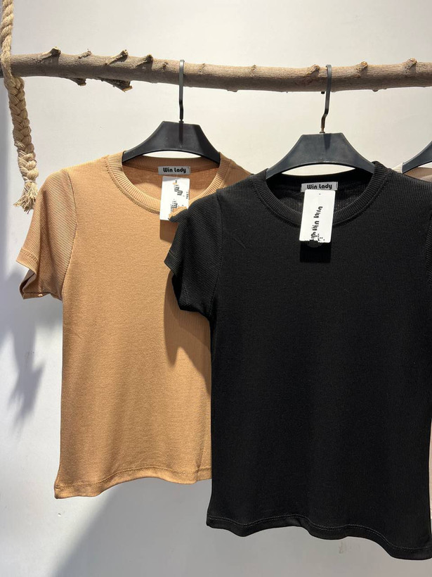 بلوز زنانه آستین کوتاه فانریپ صابونی