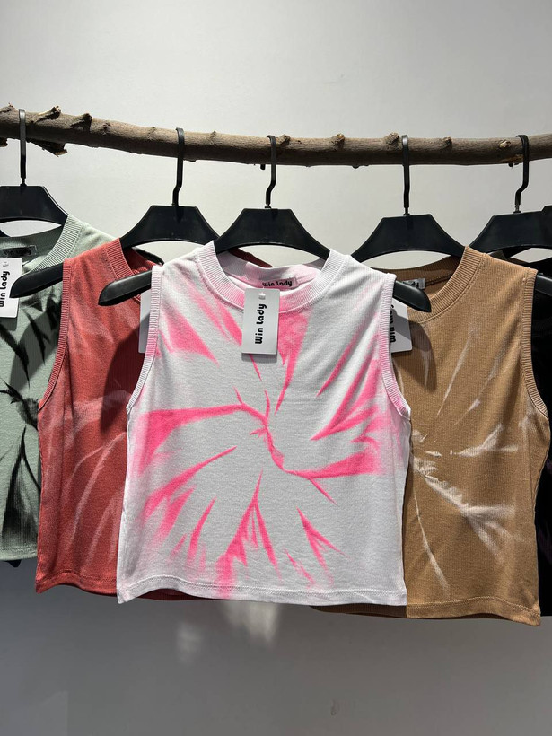 تاپ کراپ زنانه فانریپ صابونی