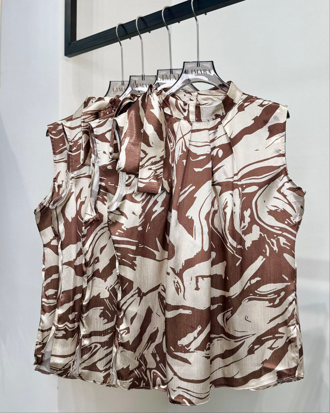 تاپ ساتن زنانه ابروبادی سایز ۳۶ تا ۴۴