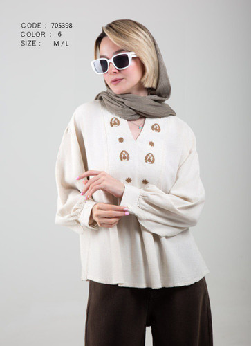 تونیک زنانه جلو بسته