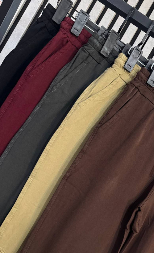 رنگبندی شلوار پنبه ای نیم بگ زنانه